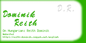 dominik reith business card